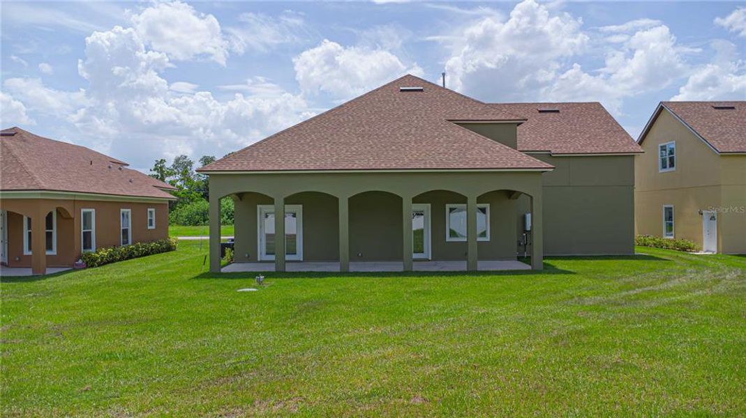 Front exterior of a new home in , Sanford, FL, highlighting curb appeal (Image 23).