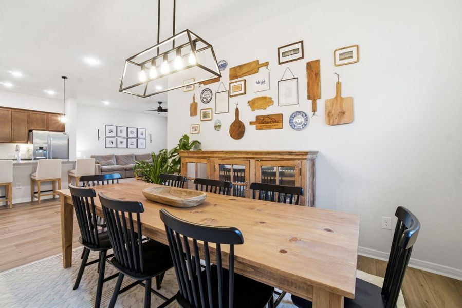 Furnished interior view inside a new home in , Willis (Image 18).
