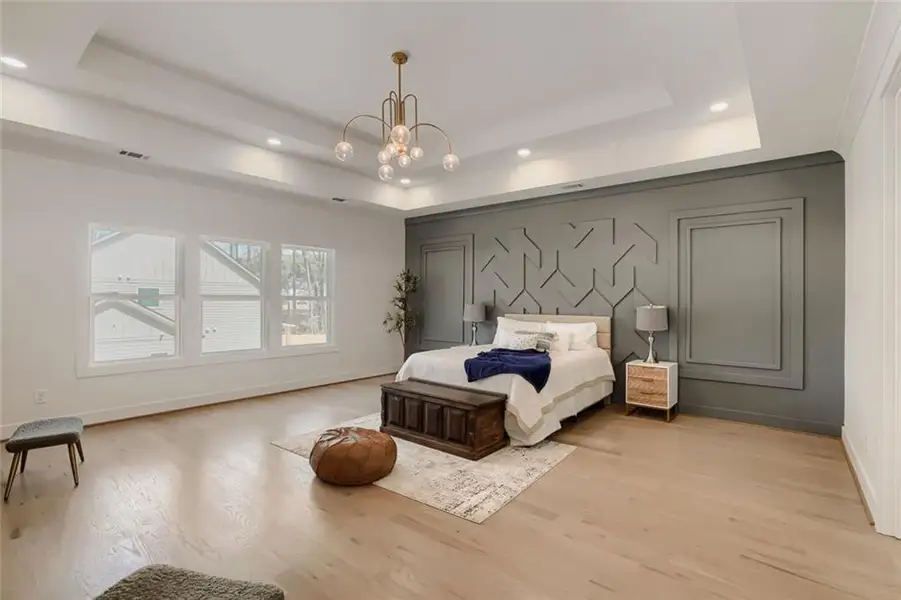 Furnished interior view inside a new home in , Grayson (Image 9).