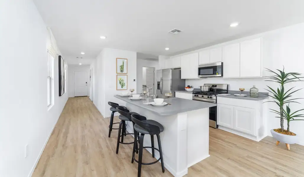 Furnished interior view inside a new home in Saguaro Bloom, Marana (Image 8).
