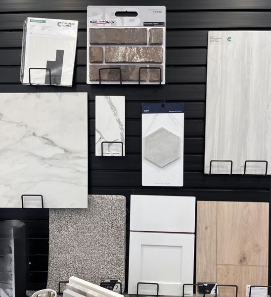 Sample of building materials used in homes in Bridgeland, Cypress (Image 25). Sample of building materials used in homes in Bridgeland, Cypress (Image 25).