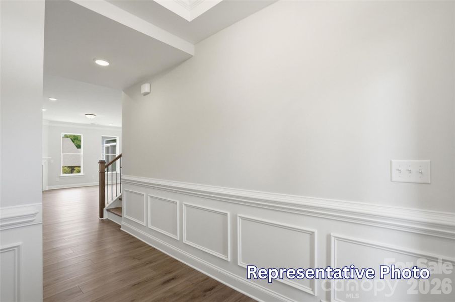 Spacious, unfurnished interior of a new home in Enclave at Riverdale, Huntersville (Image 32).