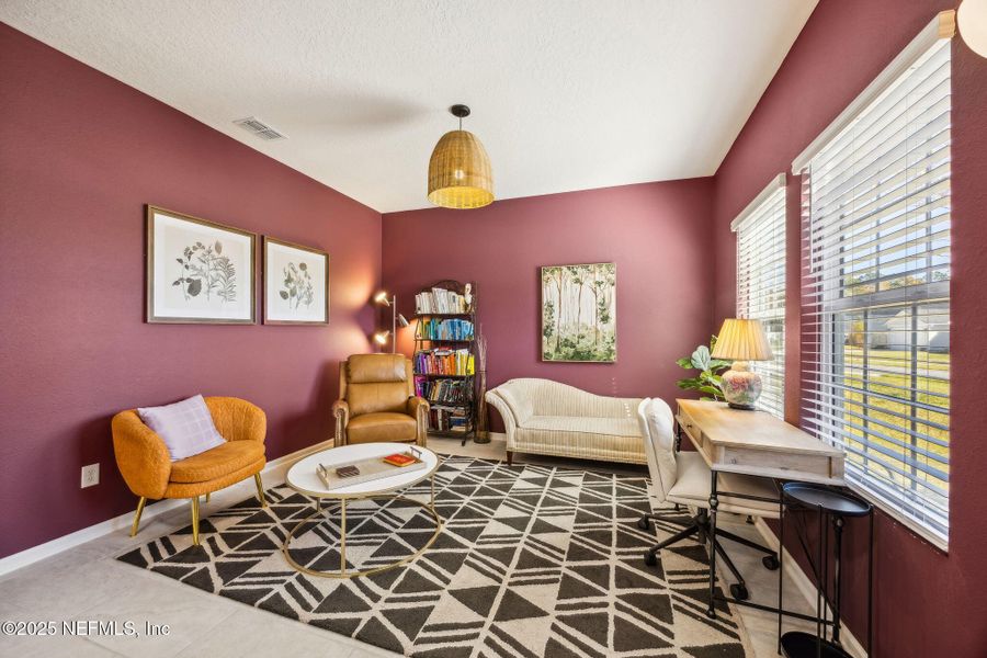 Furnished interior view inside a new home in Wilford Preserve, Orange Park (Image 7). Furnished interior view inside a new home in Wilford Preserve, Orange Park (Image 7).