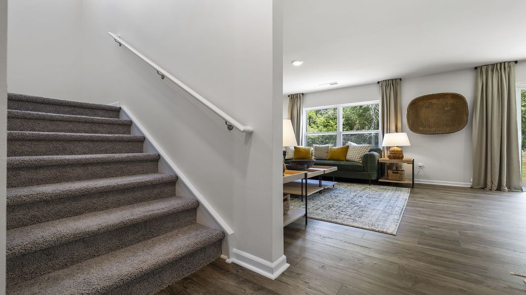 Furnished interior view inside a new home in Bentley Park, Greenwood (Image 9).