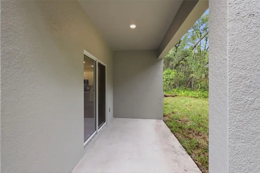 Exterior details and patio area of a home in , Mount Plymouth (Image 3). Exterior details and patio area of a home in , Mount Plymouth (Image 3).