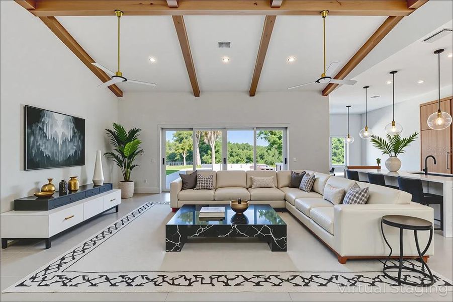 Furnished interior view inside a new home in , Ormond Beach (Image 26).
