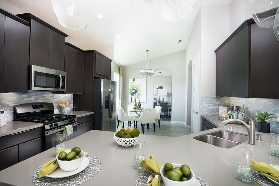 Representative furnished interior of a home built from the Saint Thomas by Taylor Morrison in Central Park, Port St. Lucie (Image 6).