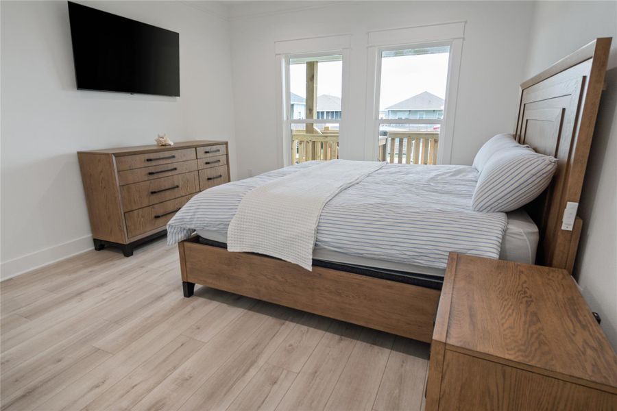 Furnished interior view inside a new home in , Crystal Beach (Image 17). Furnished interior view inside a new home in , Crystal Beach (Image 17).
