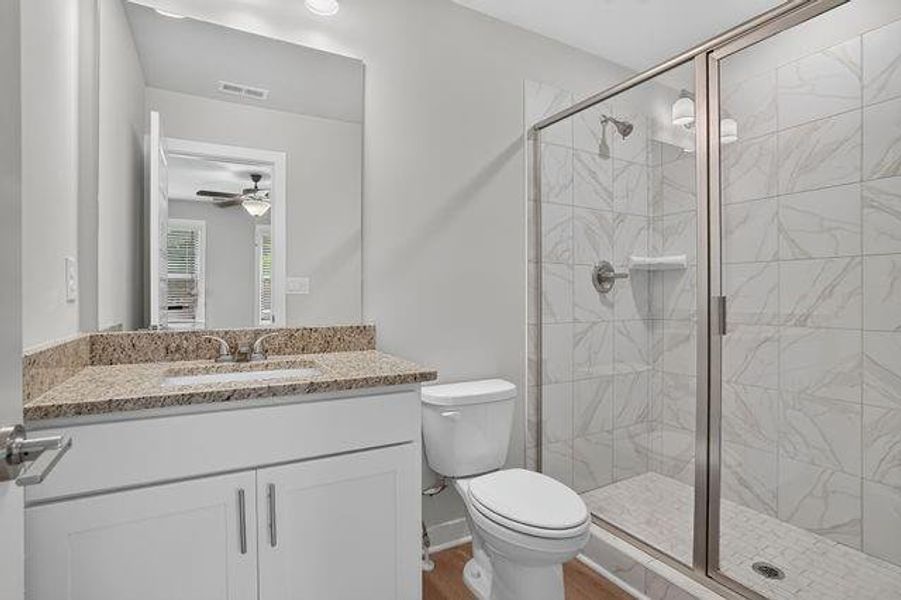 Furnished interior view inside a new home in The Cottages at East Lanier, Fayetteville (Image 6).