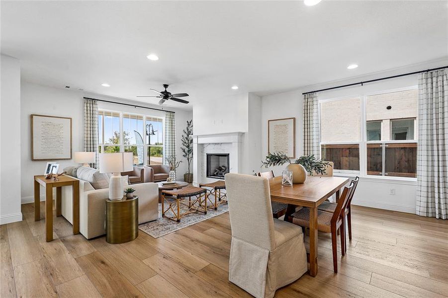 Furnished interior view inside a new home in , Fort Worth (Image 15).