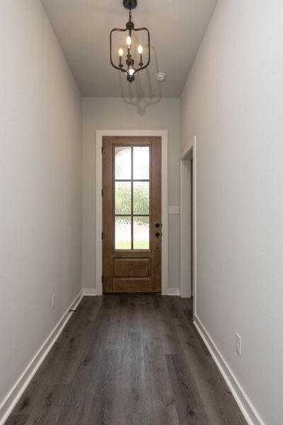 Representative unfurnished interior of a home built from the The Laurel by Avonley Homes in Greens Prairie Reserve, College Station (Image 38).