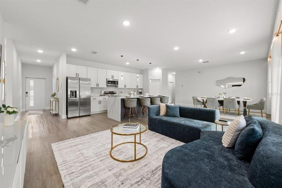 Furnished interior view inside a new home in , Palm Bay (Image 17).
