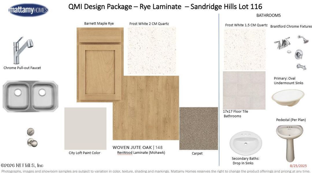 Sample of building materials used in homes in Sandridge Hills, Green Cove Springs (Image 3). Sample of building materials used in homes in Sandridge Hills, Green Cove Springs (Image 3).