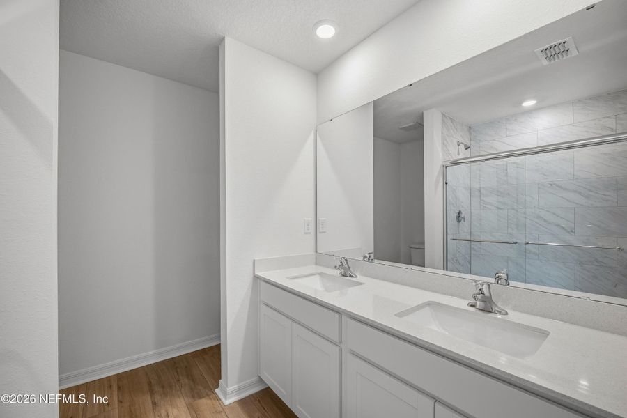 Furnished interior view inside a new home in Westport Landing, Jacksonville (Image 12).