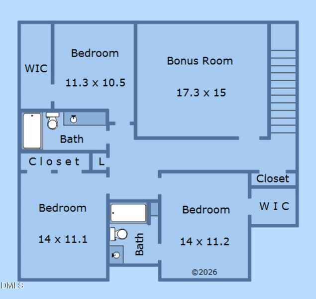 Floorplan-2nd-8305 Dolce Drive (Custom)
