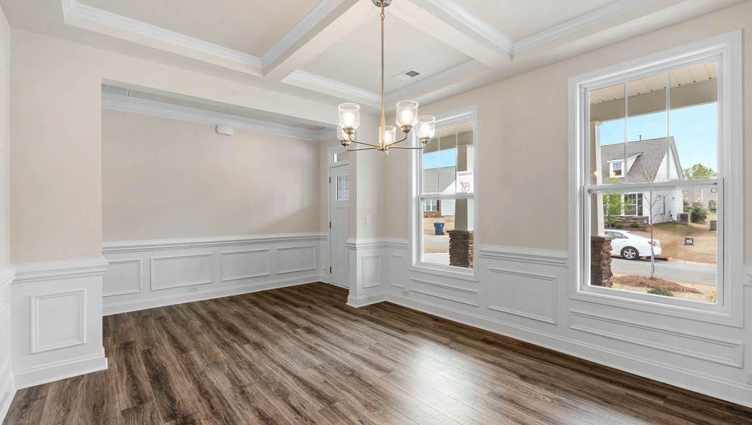 Spacious, unfurnished interior of a new home in Williams Ridge, Woodruff (Image 23).