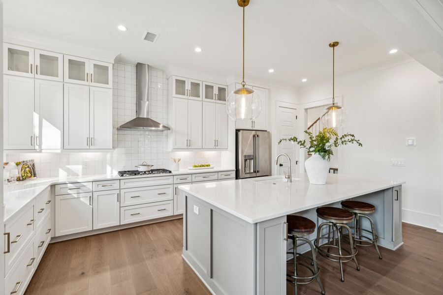 Furnished interior view inside a new home in , Johns Island (Image 11).