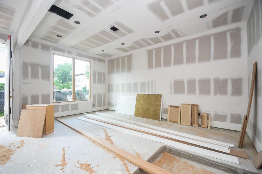 In-progress construction of a new home in , Houston, TX (Image 14).