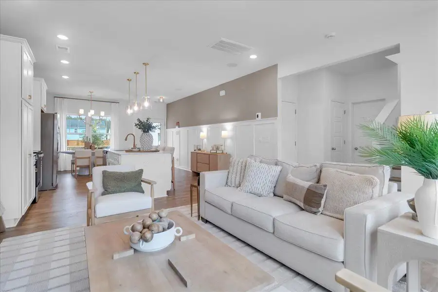 Furnished interior view inside a new home in , Ravenel (Image 3).