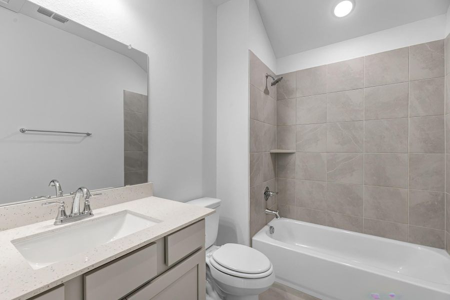 Furnished interior view inside a new home in Audubon, Magnolia (Image 13).