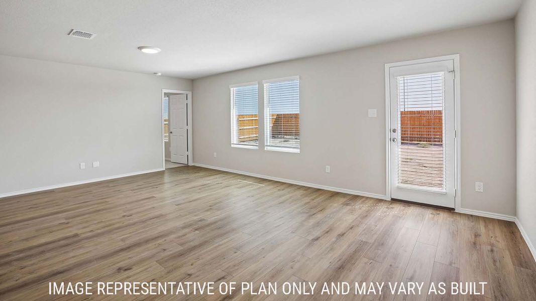 Spacious, unfurnished interior of a new home in Eastern Wells, Jarrell (Image 13).