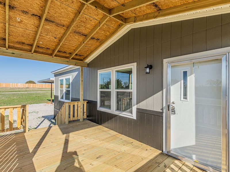 Exterior details and patio area of a home in , Cleveland (Image 12). Exterior details and patio area of a home in , Cleveland (Image 12).