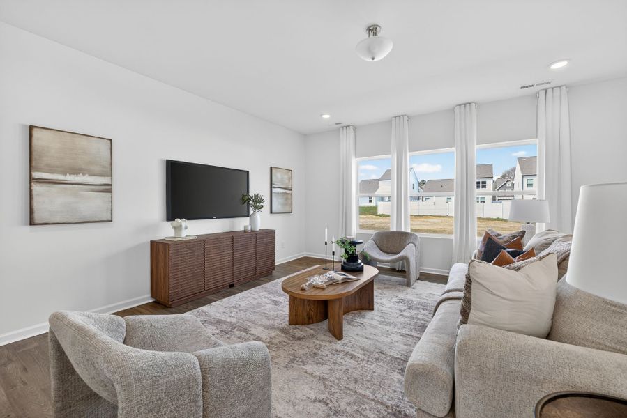 Furnished interior view inside a new home in Nathans Ridge, Lillington (Image 10).