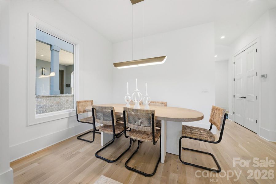 Furnished interior view inside a new home in , Charlotte (Image 13).