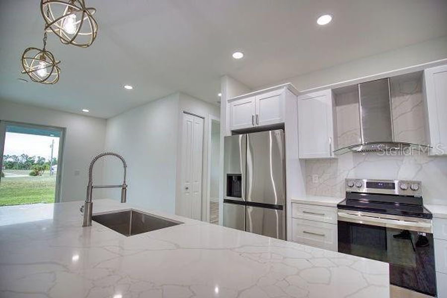 Furnished interior view inside a new home in , Punta Gorda (Image 17). Furnished interior view inside a new home in , Punta Gorda (Image 17).