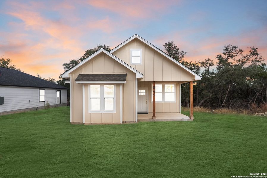 Exterior details and patio area of a home in , Spring Branch (Image 23). Exterior details and patio area of a home in , Spring Branch (Image 23).