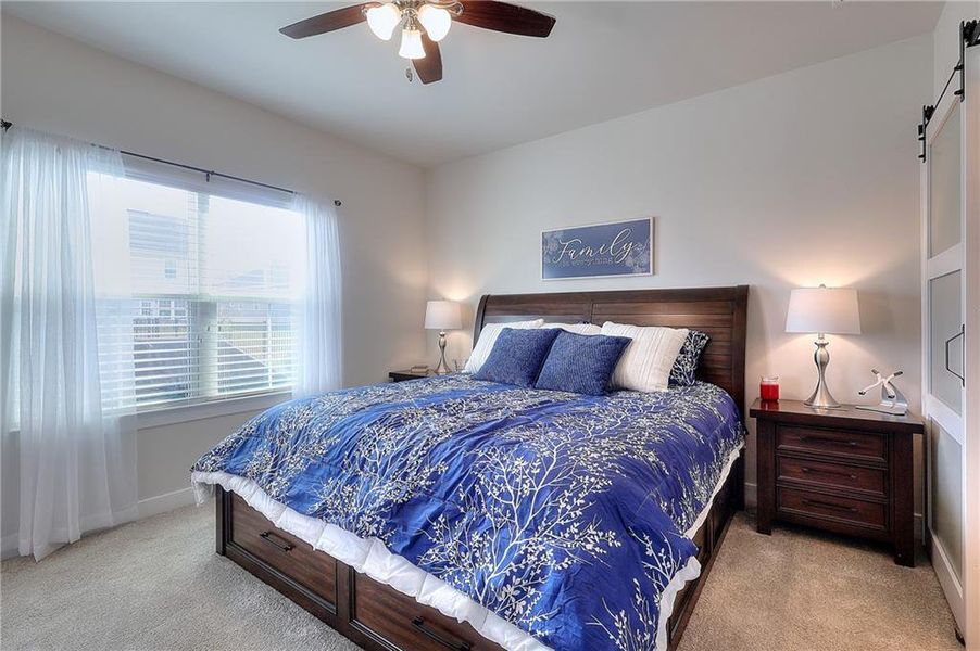 Furnished interior view inside a new home in , Hoschton (Image 13).