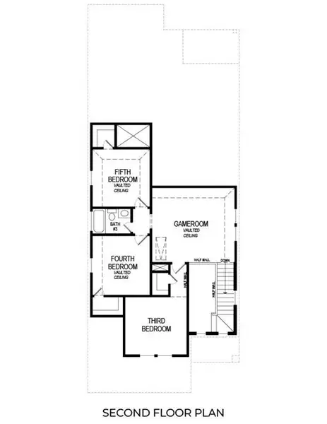 2D floor plan layout of this home in Solterra, Mesquite, TX (Image 5). 2D floor plan layout of this home in Solterra, Mesquite, TX (Image 5).