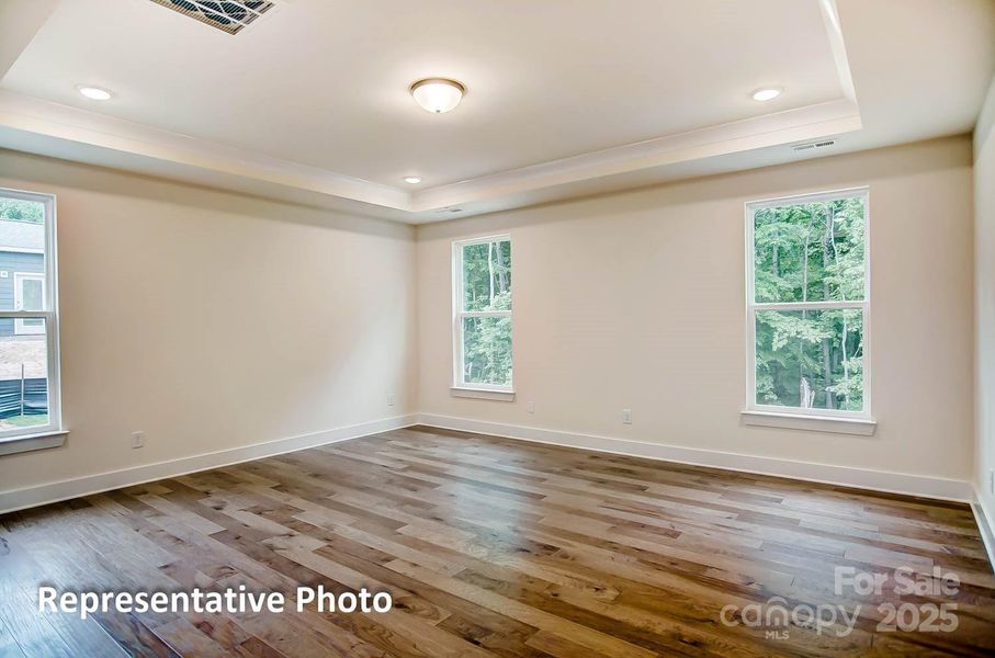 Primary Bedroom will have Tray Ceiling