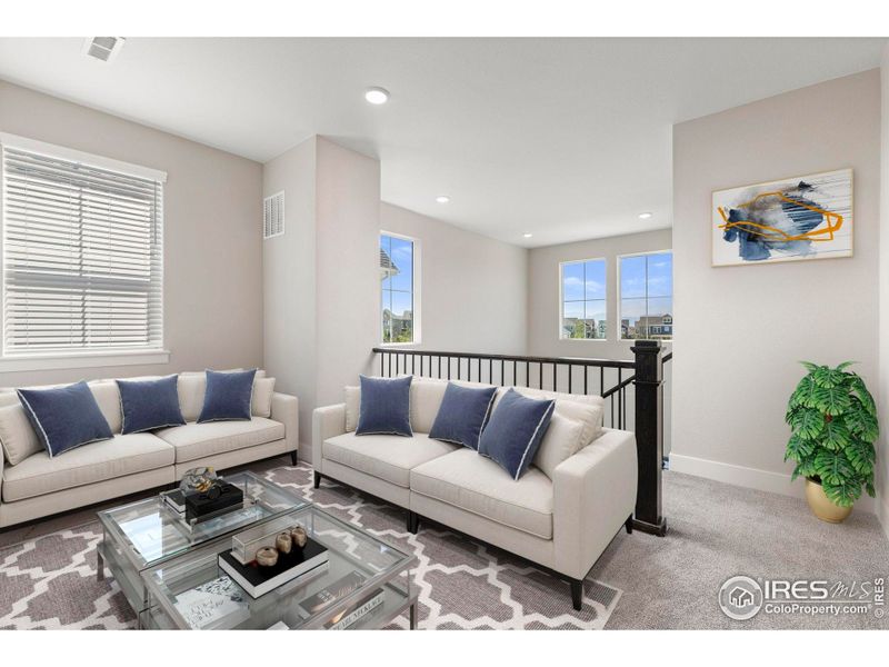 Furnished interior view inside a new home in , Erie (Image 26).