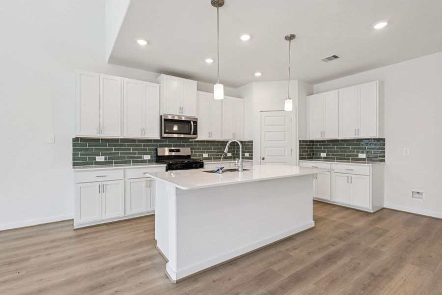 Photo is not of the actual home, but is an inspirational photo of builder’s model home and may depict options, furnishings, and/or decorator features that are not included