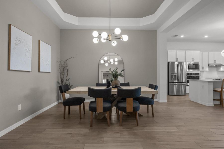 Furnished interior view inside a new home in , Venice (Image 8). Furnished interior view inside a new home in , Venice (Image 8).