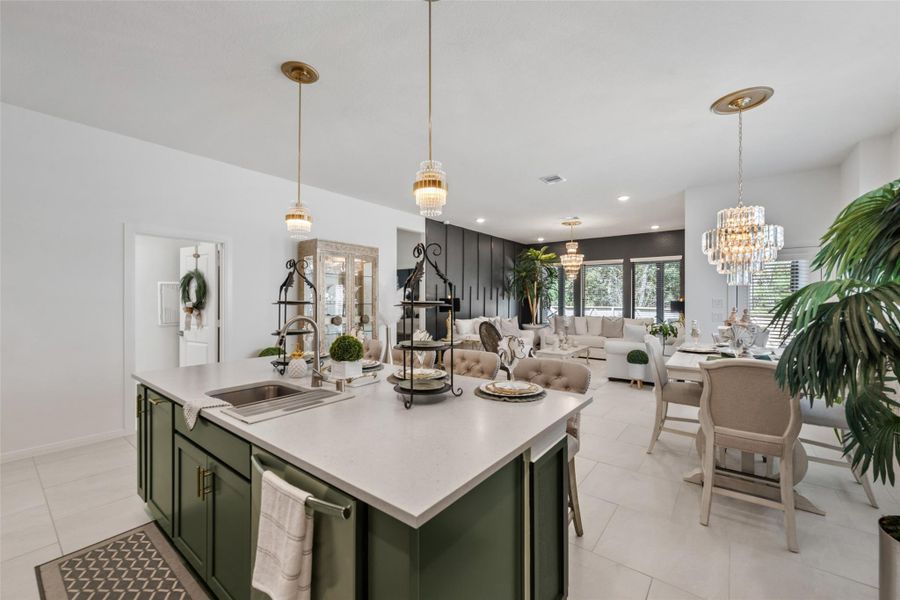 Furnished interior view inside a new home in Audubon - Terrace Collection, Magnolia (Image 13).