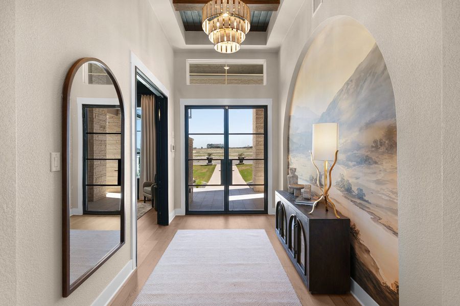 Furnished interior view inside a new home in Feathergrass, Georgetown (Image 9).