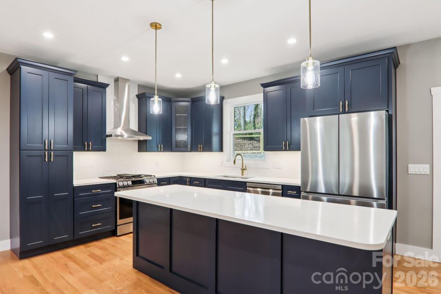 Furnished interior view inside a new home in , Hendersonville (Image 11).