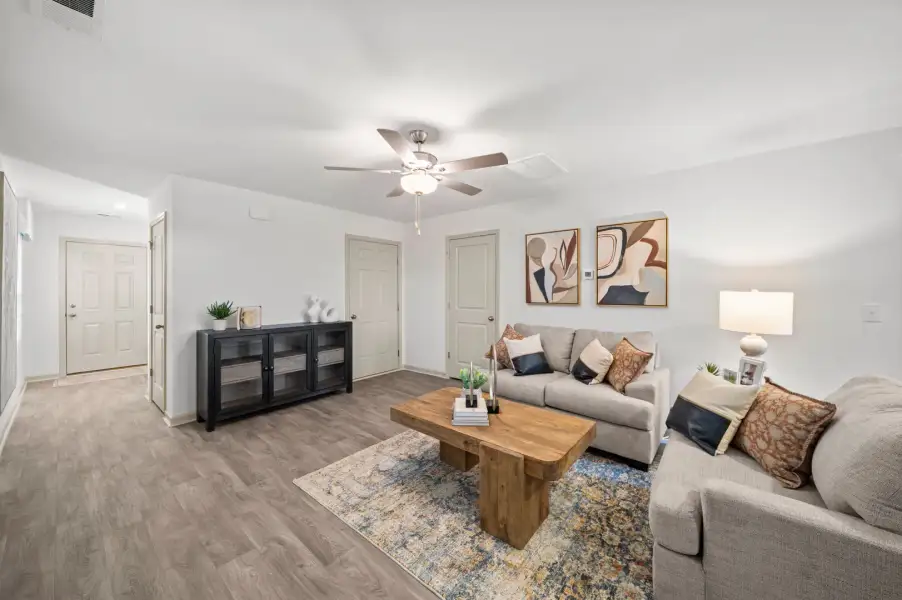 Furnished interior view inside a new home in Champions Village at Cherry Hill, Pendleton (Image 17).