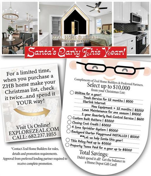 Zeal Home Builder Christmas Bundle!