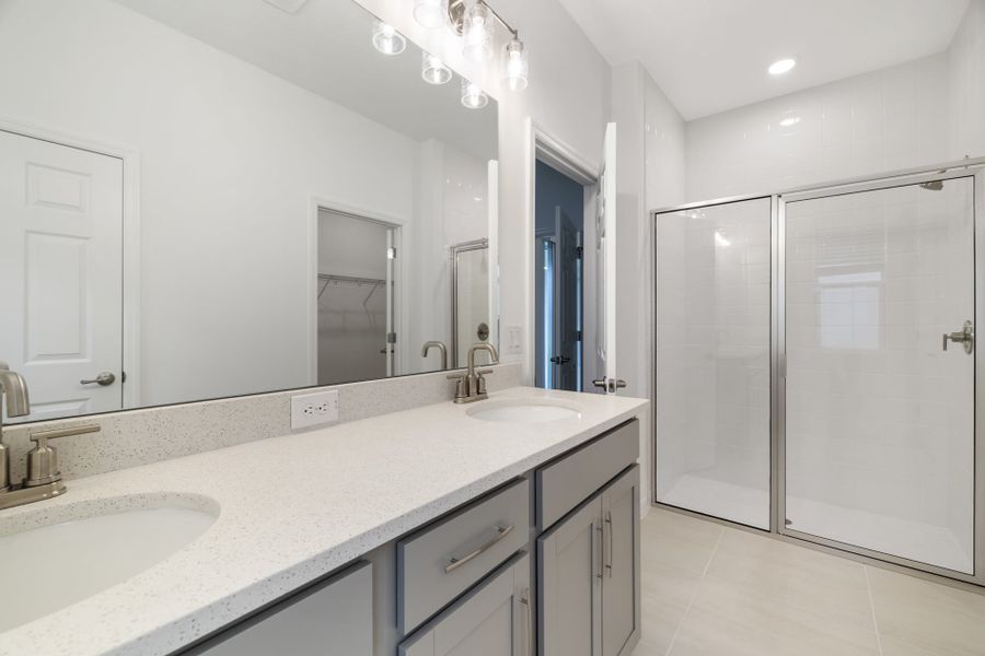 Furnished interior view inside a new home in Trinity Gardens, Deland (Image 3).