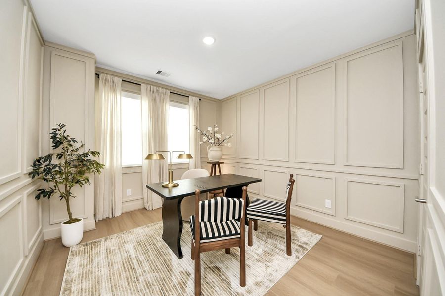 Furnished interior view inside a new home in , Houston (Image 5).