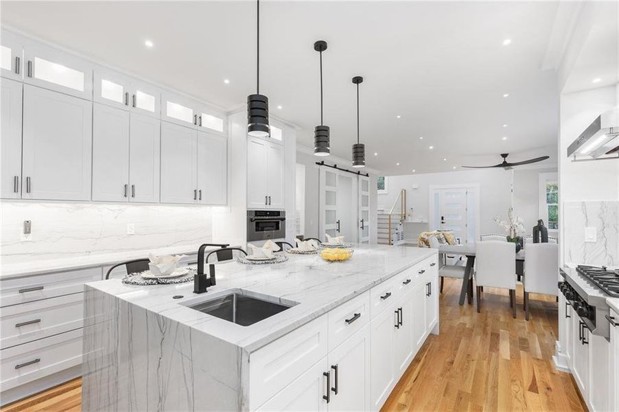 Furnished interior view inside a new home in , Decatur (Image 29).