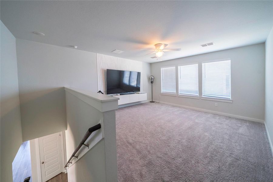 Spacious, unfurnished interior of a new home in Mason Woods, Cypress (Image 41). Spacious, unfurnished interior of a new home in Mason Woods, Cypress (Image 41).