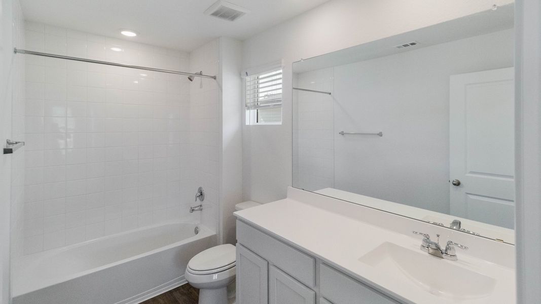 Representative furnished interior of a home built from the The Blanco by D.R. Horton in Valverde, Bastrop (Image 7). Representative furnished interior of a home built from the The Blanco by D.R. Horton in Valverde, Bastrop (Image 7).