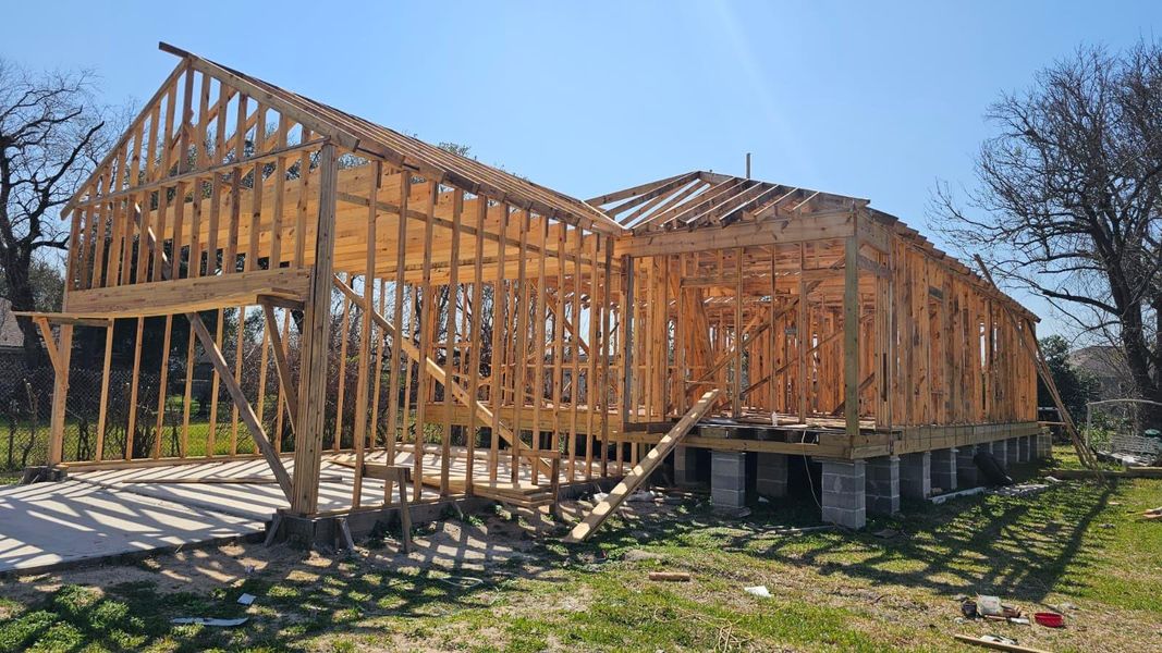 Under construction – images show the actual home in progress. Under construction – images show the actual home in progress.