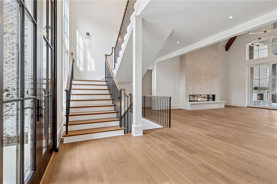 Spacious, unfurnished interior of a new home in , Suwanee (Image 81).