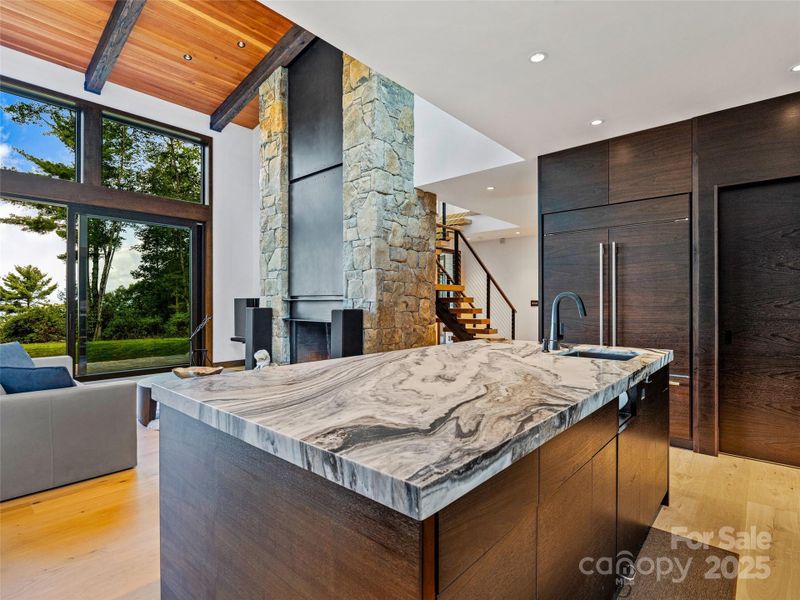 Furnished interior view inside a new home in , Brevard (Image 6).