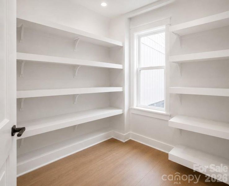 walk-in pantry (representative) walk-in pantry (representative)